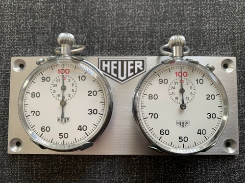 Vintage heuer stopwatch set - vintage,