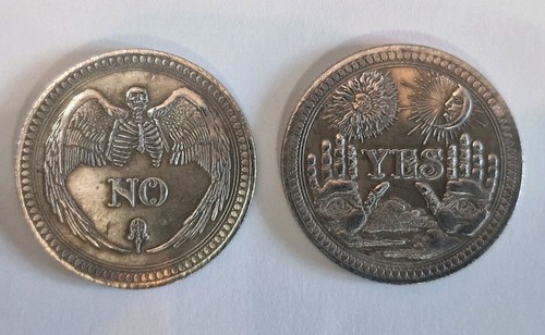 Yes ouija coin gothic - ouija,