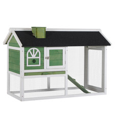 Rabbit Hutch Wood Bunny Cage