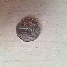 Votes For Women 50p Coin.