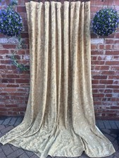Gold Chenille Velvet Door