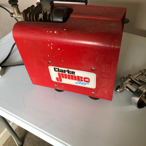 Clarke jumbo air compressor - air,