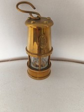 Small Brass Miners Lamp