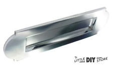 Door Letter Plate Chrome