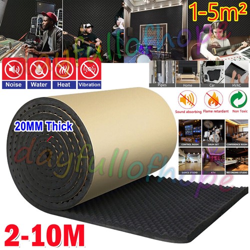 10m acoustic foam - 10m, wall