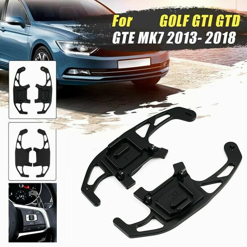 Black paddle shift extensions - black,