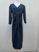 Zara Women's Navy Wrap Maxi