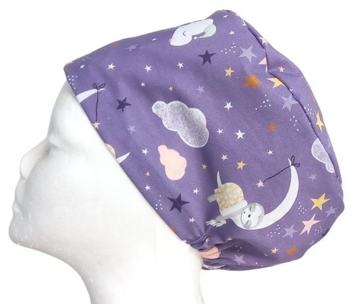 Sleepy baby sloths scrub cap - baby,