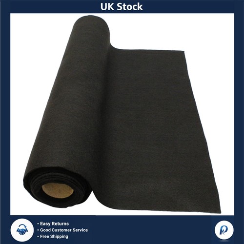 Black soft craft felt - craft, fabric