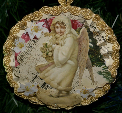 Victorian christmas angel - christmas,