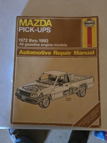 Vintage haynes mazda pick - haynes,
