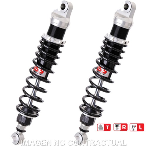 Set shock absorbers rear yss - shock,