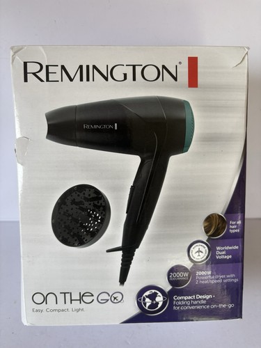 Remington hair dryer with - hair,