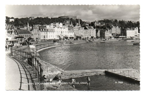 Antique postcard corran - antique,