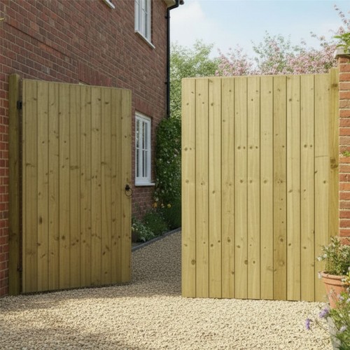 6ft feather edge driveway - feather,