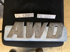 BEDFORD TL AWD LORRY BADGES