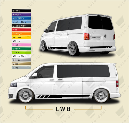 Fits transporter lwb - vw, t5
