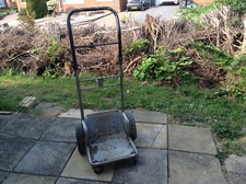 heavy duty 4 wheel garden trolly