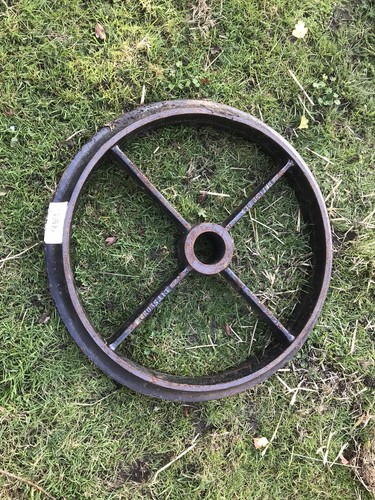 Cast iron wheel shepherds - wheel, hut