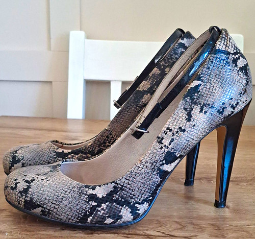 Faith snakeprint faux leather - faux,