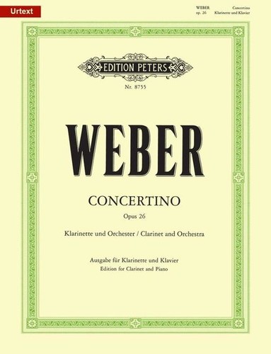Concertino flat op 26 - concertino, e