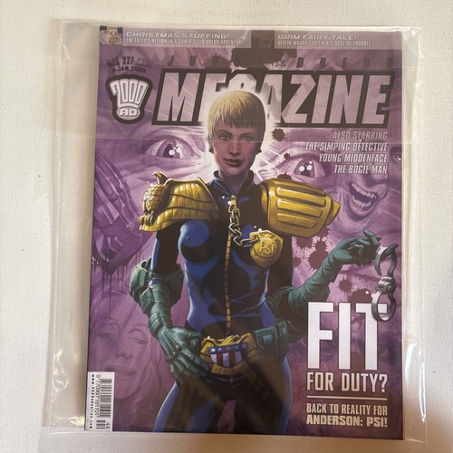Retro rare 2000ad judge - rare,