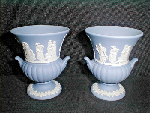 Wedgwood jasper ware pale blue - jasper,