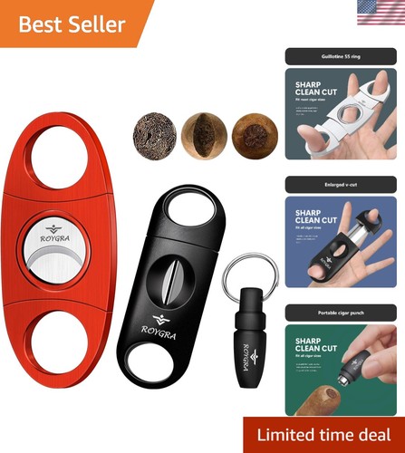 Versatile cigar cutting set - versatile,