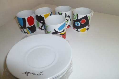 Joan miro expresso cups - expresso,