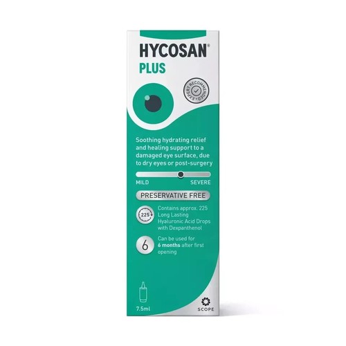 Hycosan plus eye - plus, drops