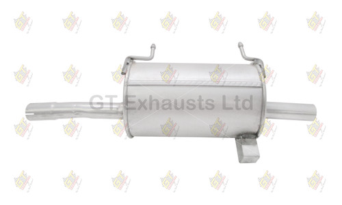 Exhaust silencer tail pipe - silencer, for