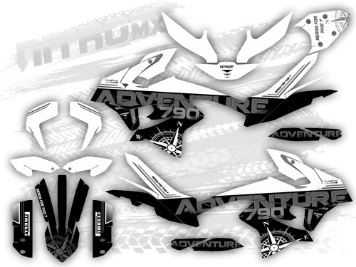 Graphics kit fits ktm 790 - fits,