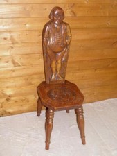 Antique Spinning Wheel Chair