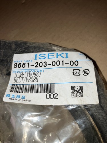 Iseki 8661 203 - v, belt