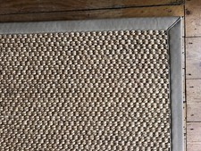 Sisal rug with cotton - with,