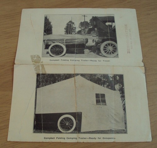 Original vtg 1910 brochure - original,