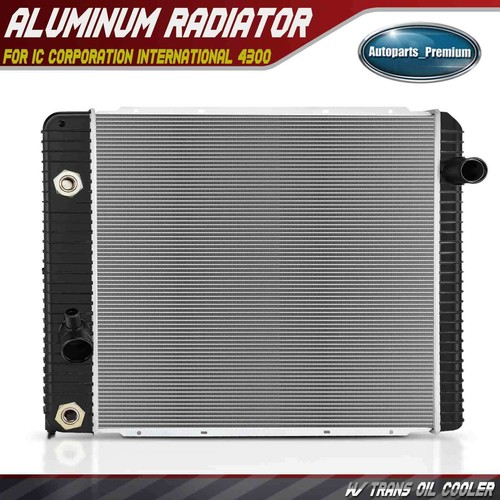 Radiator with trans oil - with, trans.
