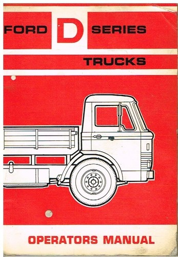 Ford series truck - ford, d