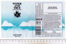 UK Beer Label - Wiper & True Brewery - Bristol - Blue Skies
