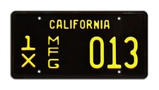 Ford GT 350 | Shelby Cobra Mustang | MFG 013 | Metal Stamped License Plate