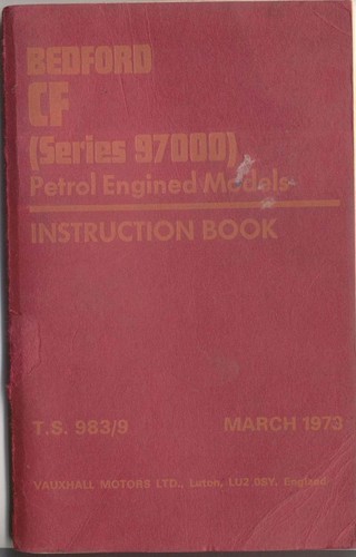 Bedford series 97000 petrol - cf,