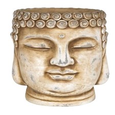 Buddha Head Planter Pot  Zen
