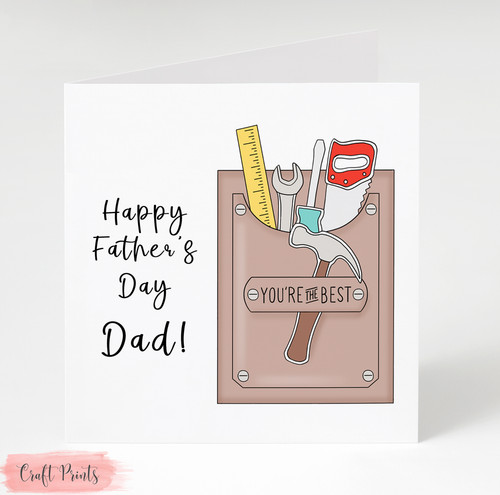 Personalised tools fathers day - tools,
