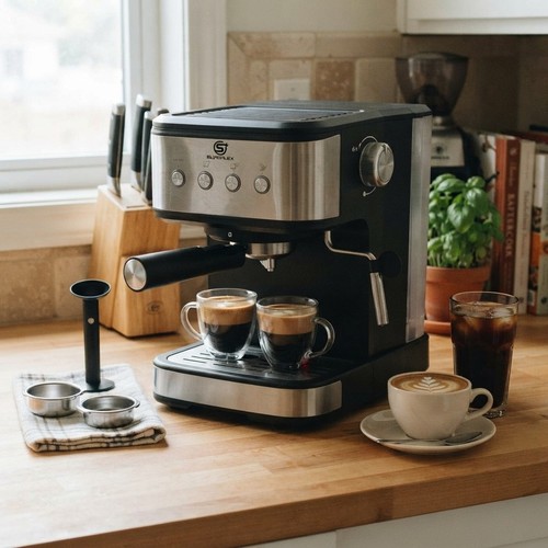 Espresso coffee machine bar - espresso,