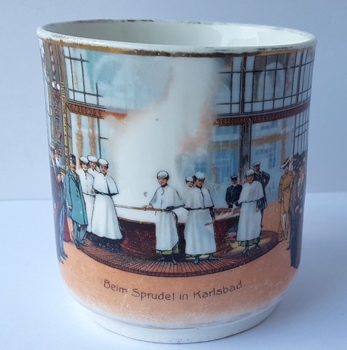 Rare porcelain cup at the - porcelain, "at