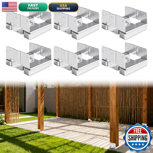 Dewhonete 6pcs 6x6 post base - dewhonete,