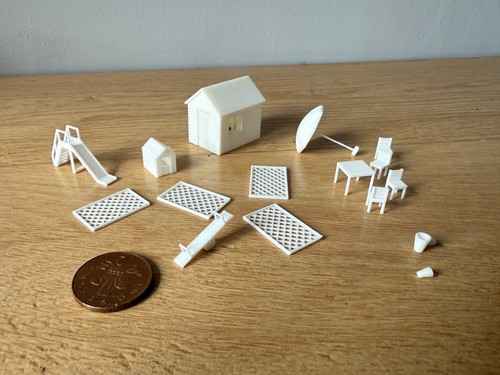 Gauge model garden - ho,