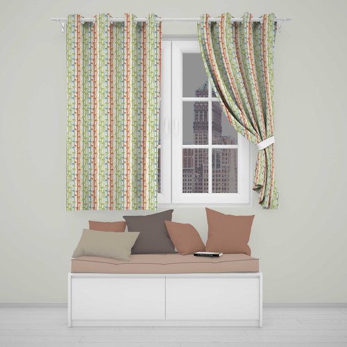Blackout eyelet curtains - eyelet,