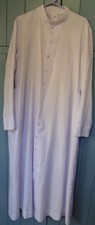 Violet White Cotten Cassock