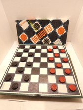 Vintage Draughts Spear's Games 100% Complete Draughts Board Game